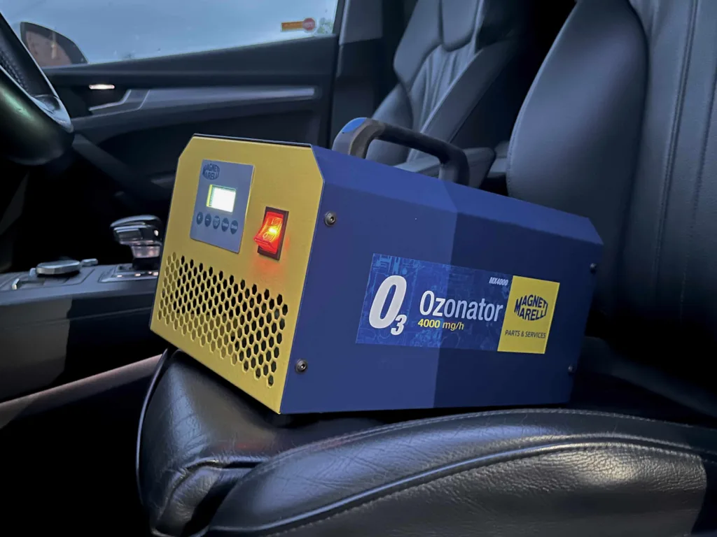 Dezinfekcija auto klime ozonizatorom
