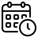kalendar vector crni